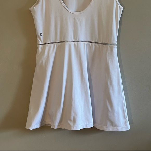 Joe Fresh Active White Tank Tennis Dress w Built in Shorts - Picture 12 of 15
